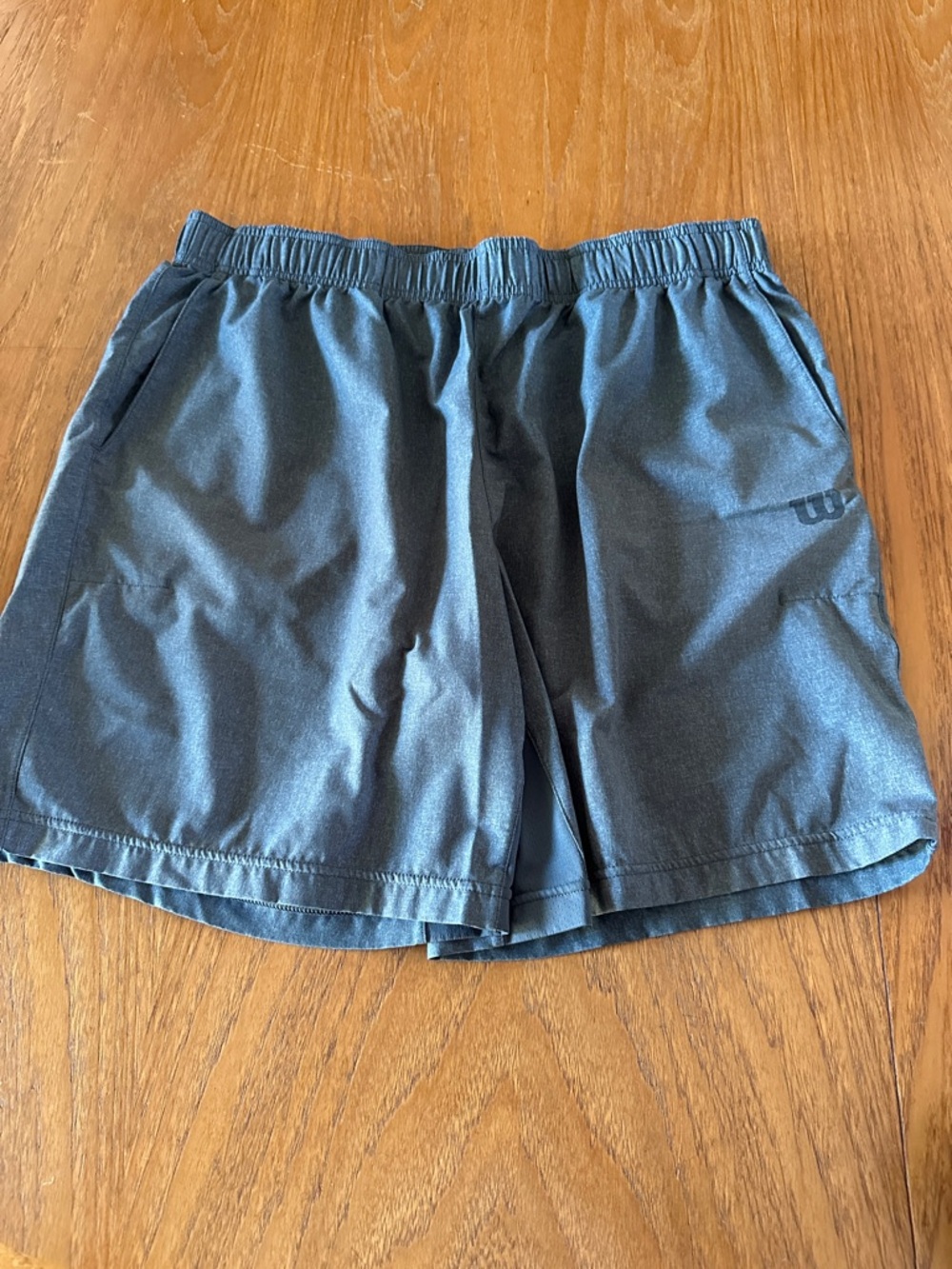 Wilson Men's Athletic Shorts in Gray